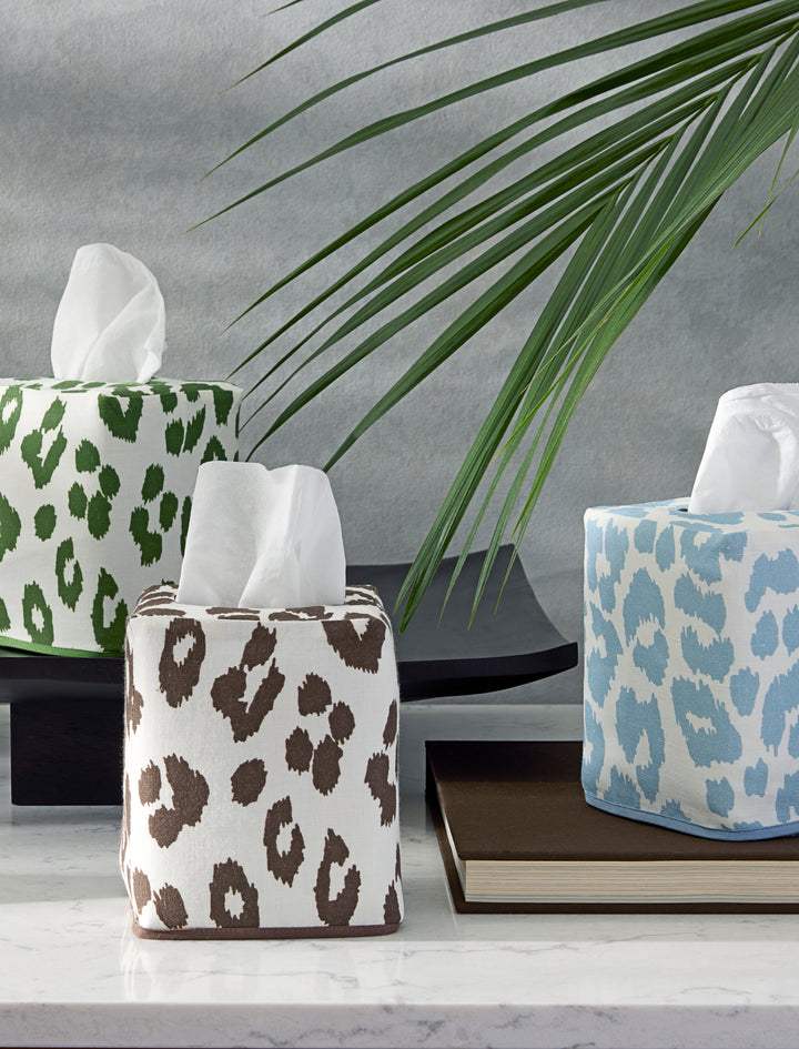 Iconic Leopard Tissue Box Cover