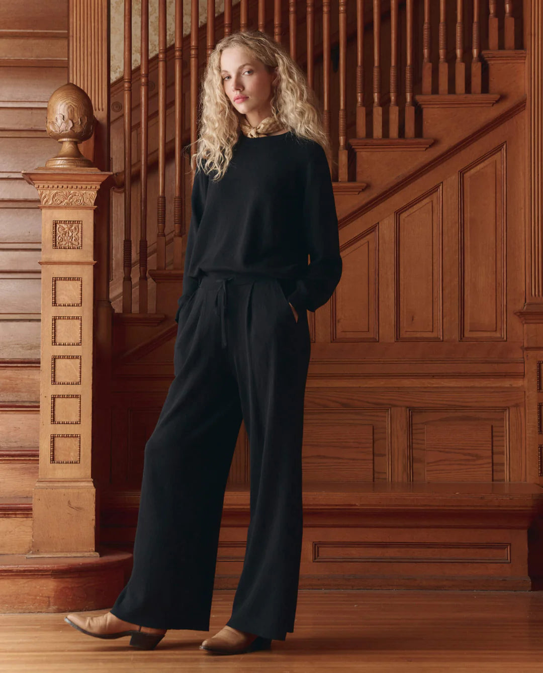 The Relaxed Trouser Pant | Black