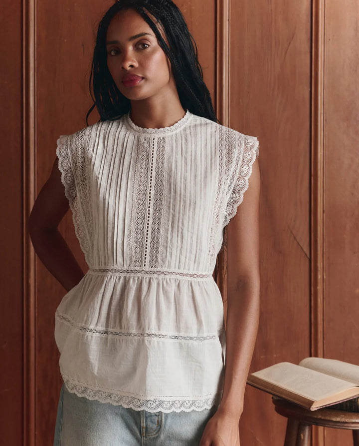 The Sonnet Top | True White