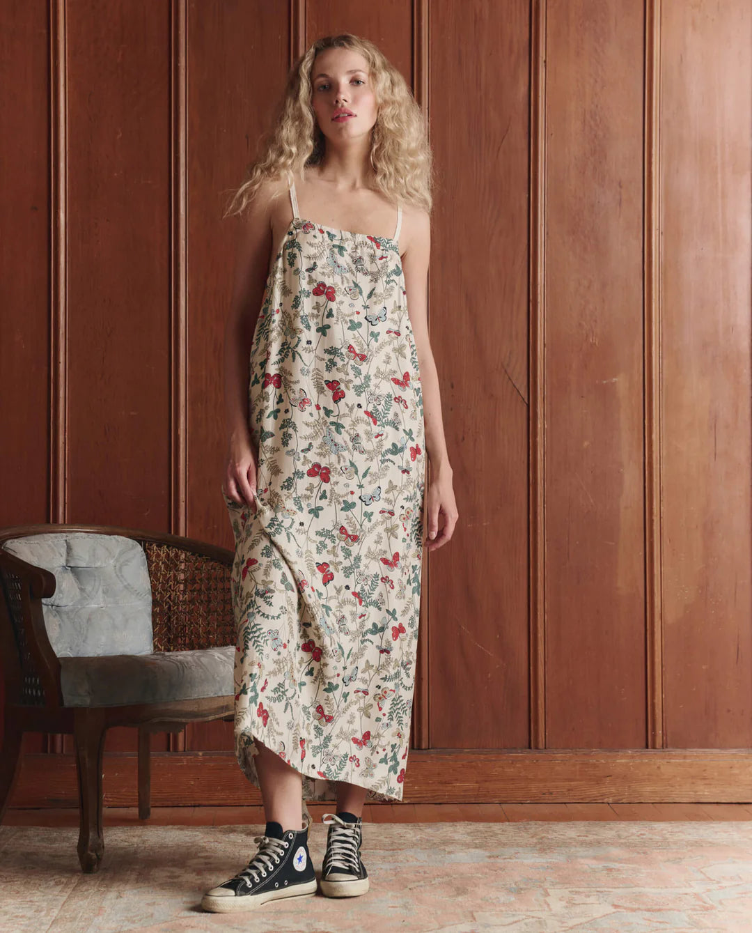 The Sundrift Slip Dress | Floating Butterfly