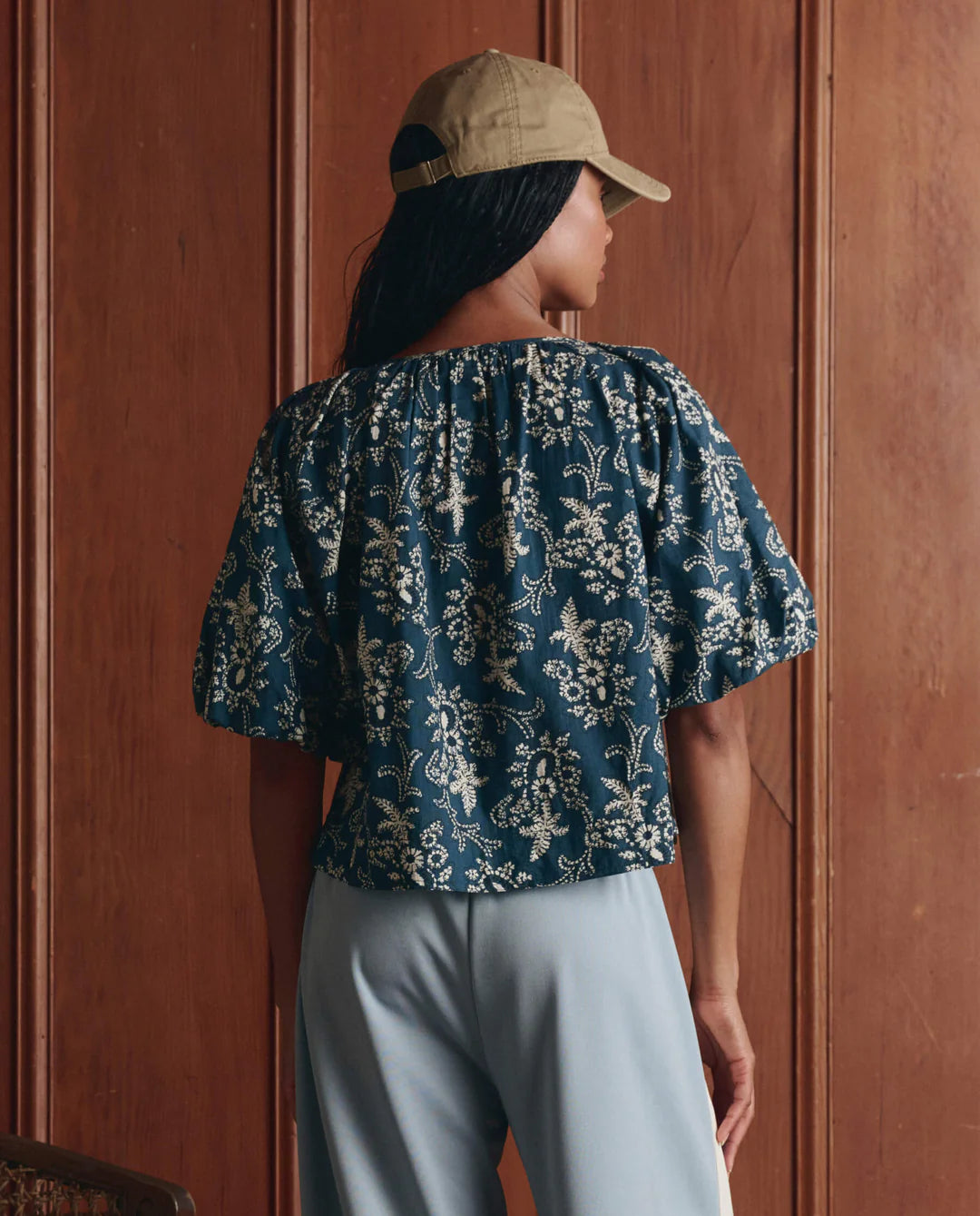 The Blythe Top | Indigo Bandana