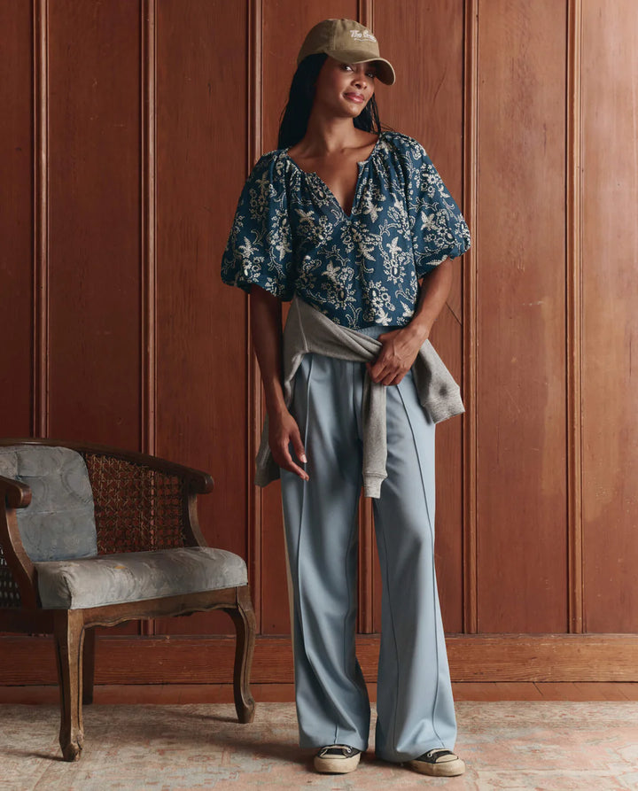The Blythe Top | Indigo Bandana