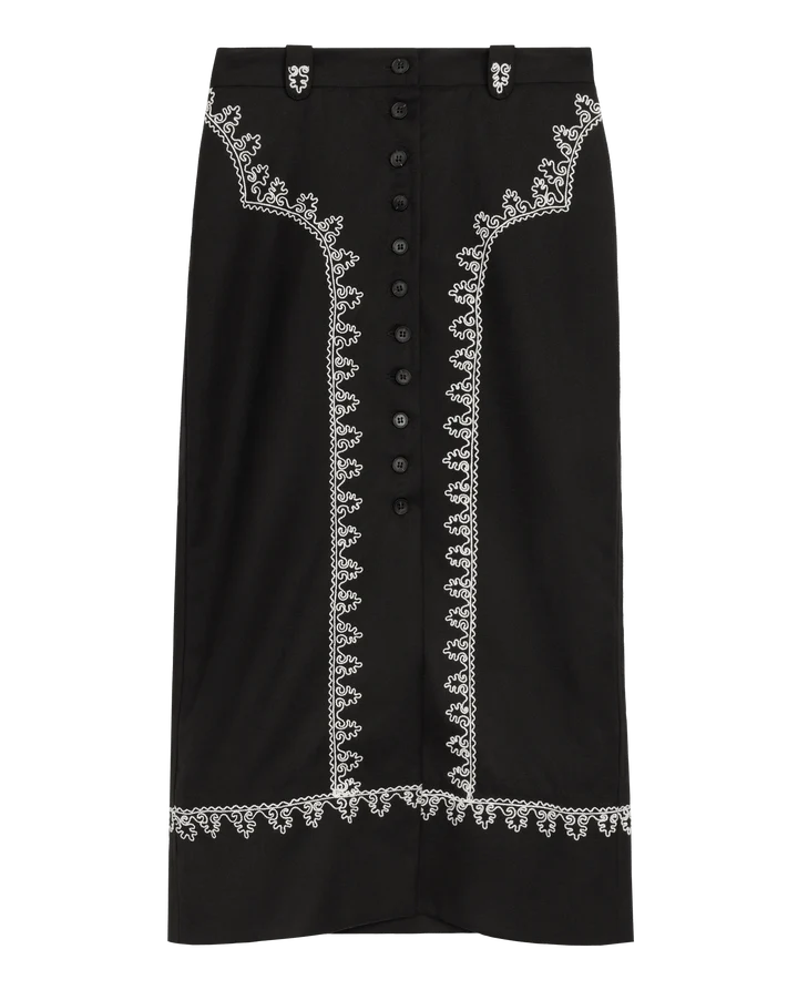 Stetson & THE GREAT. | The Soutache Trouser Skirt