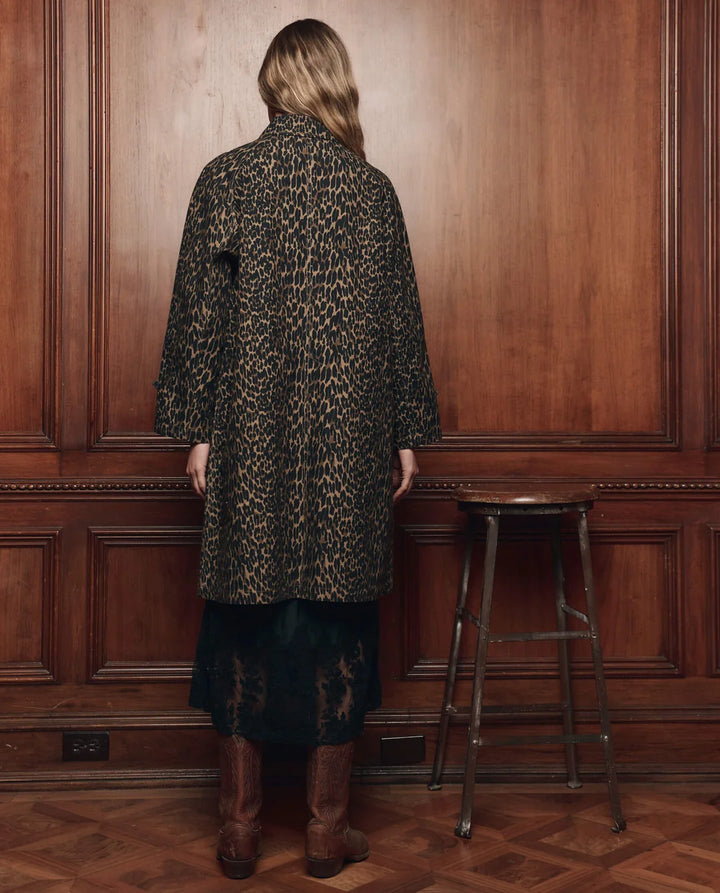 The Trench Coat | Dark Leopard
