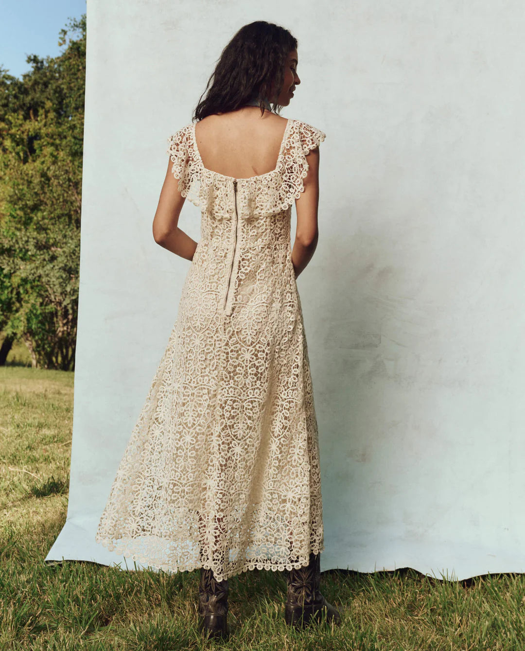Balcony Dress | Cream