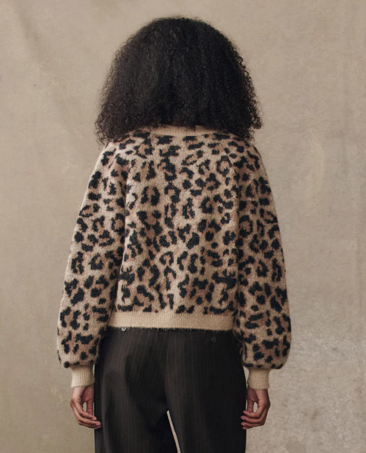 The Windsor Cardigan | Leopard