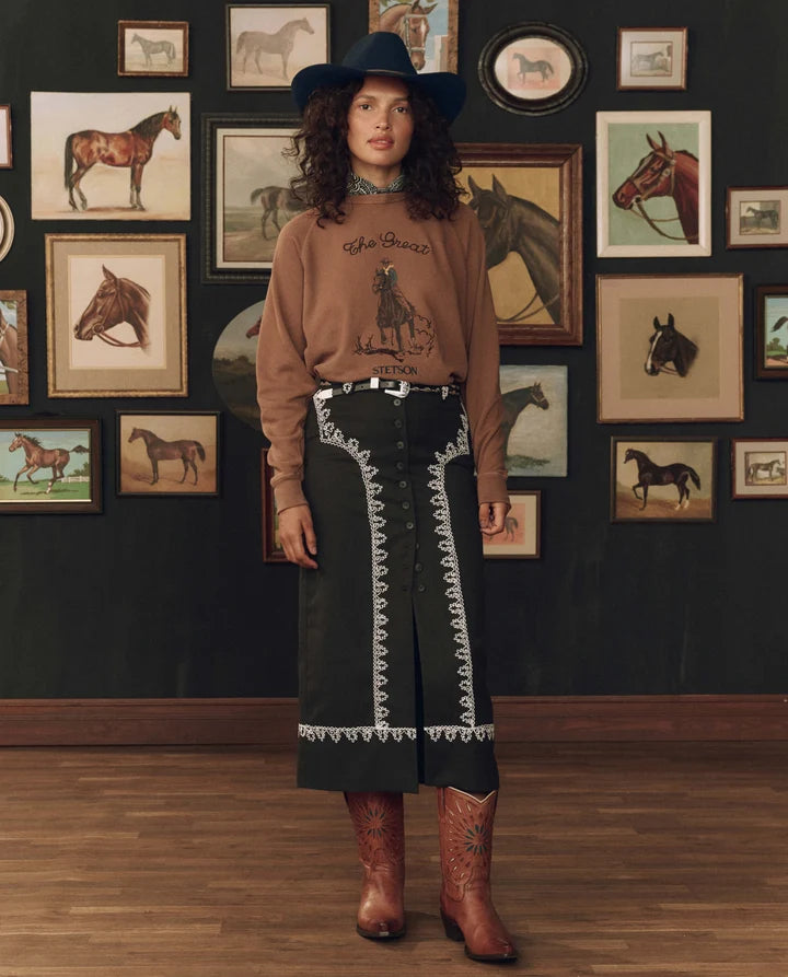 Stetson & THE GREAT. | The Soutache Trouser Skirt
