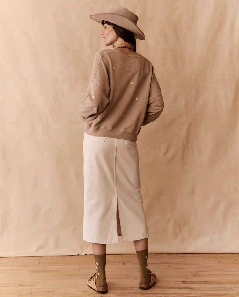 The Column Skirt | Natural