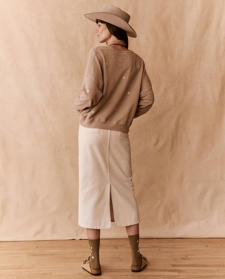 The Column Skirt | Natural