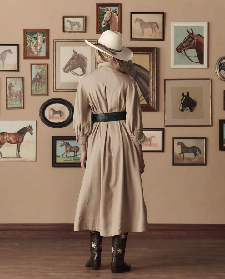 The Western Embroidered Herd Dress