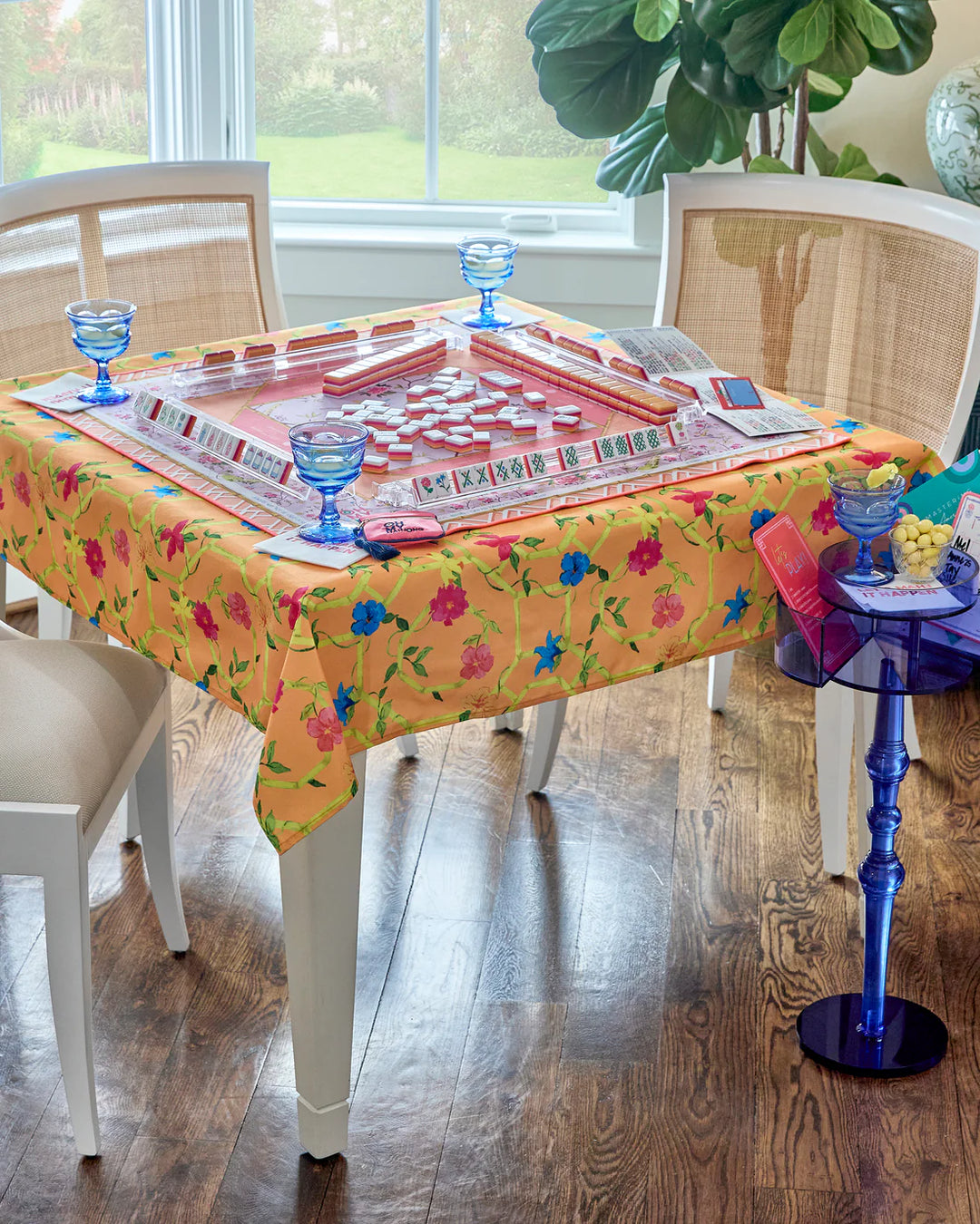 Bagua Blossom Tablecloth