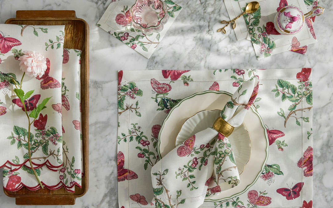 Baudin Butterfly Table Style | Ruby