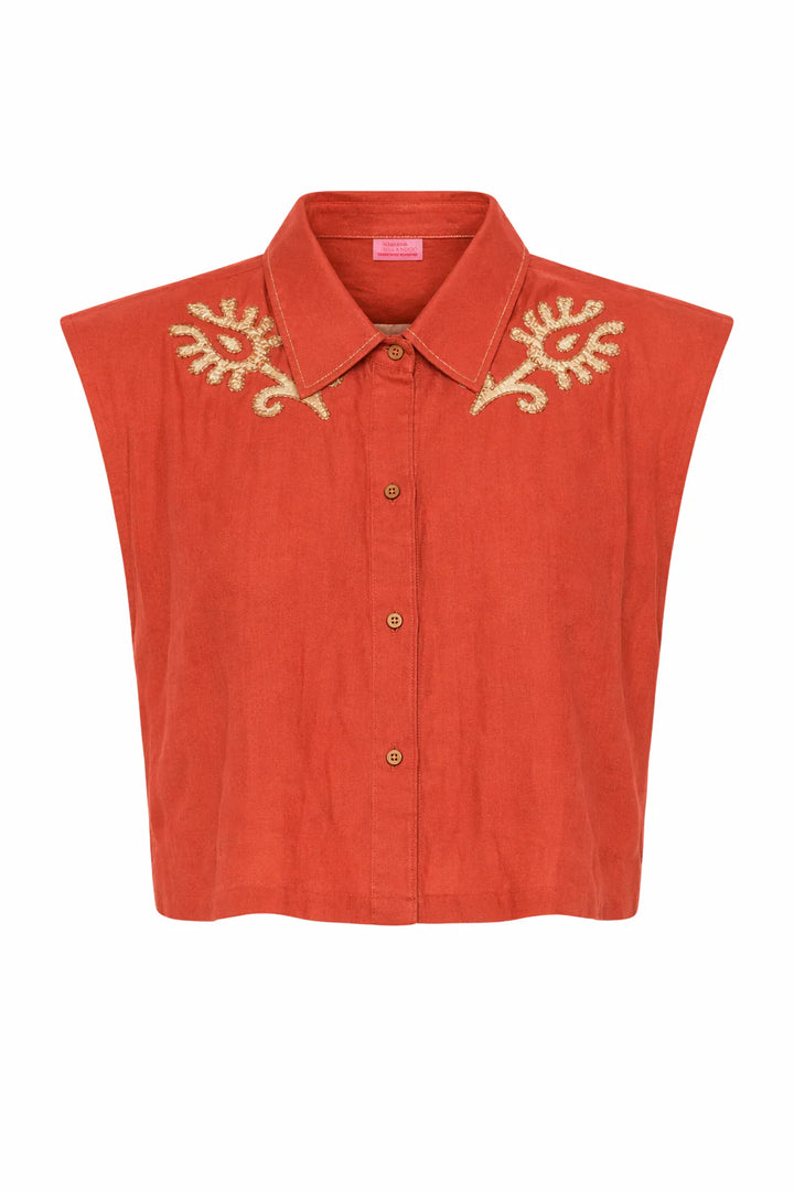 Tansy Top | Oaxaca Rafia
