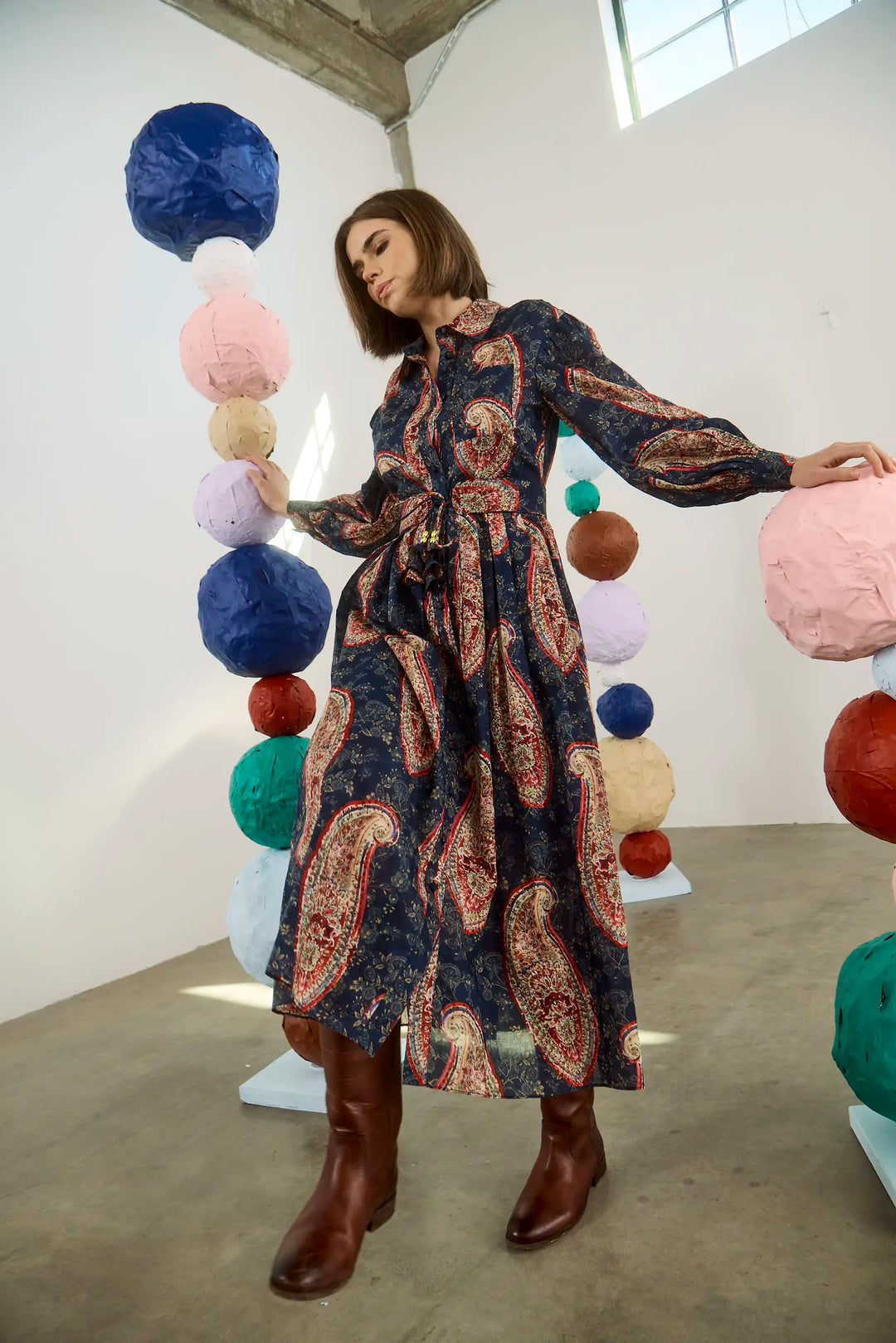 Tenley Dress | Twilight Paisley
