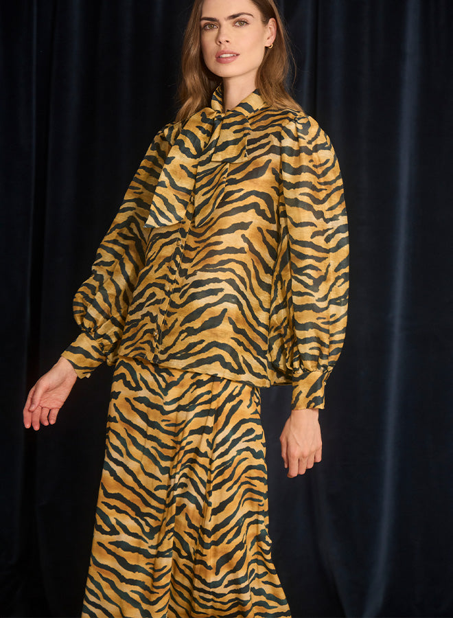 Tess Blouse | Tiger
