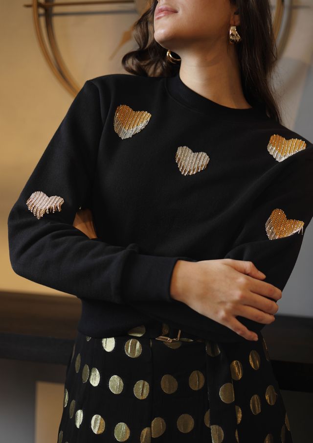 Gigi Sweatshirt | Black