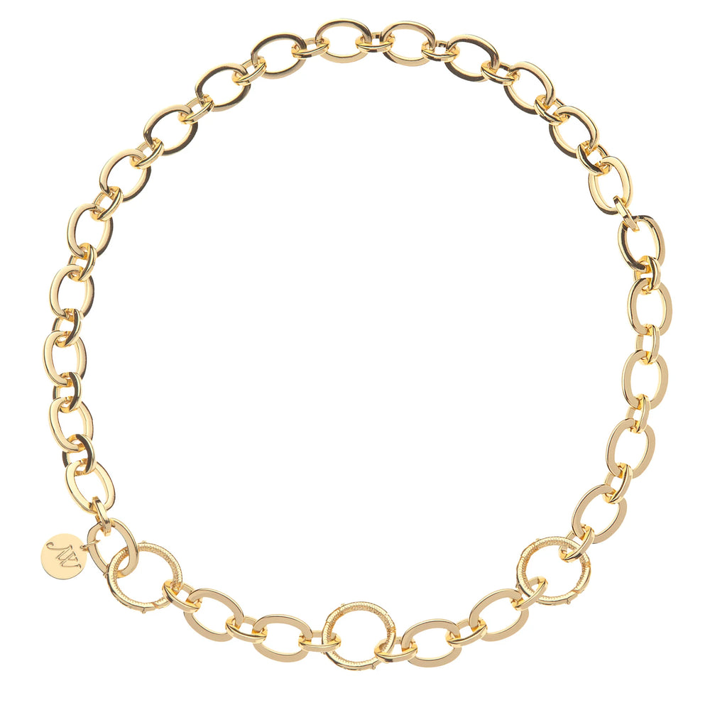 Lariat Multi-Style Chunky Link Chain - Charlotte's Inc