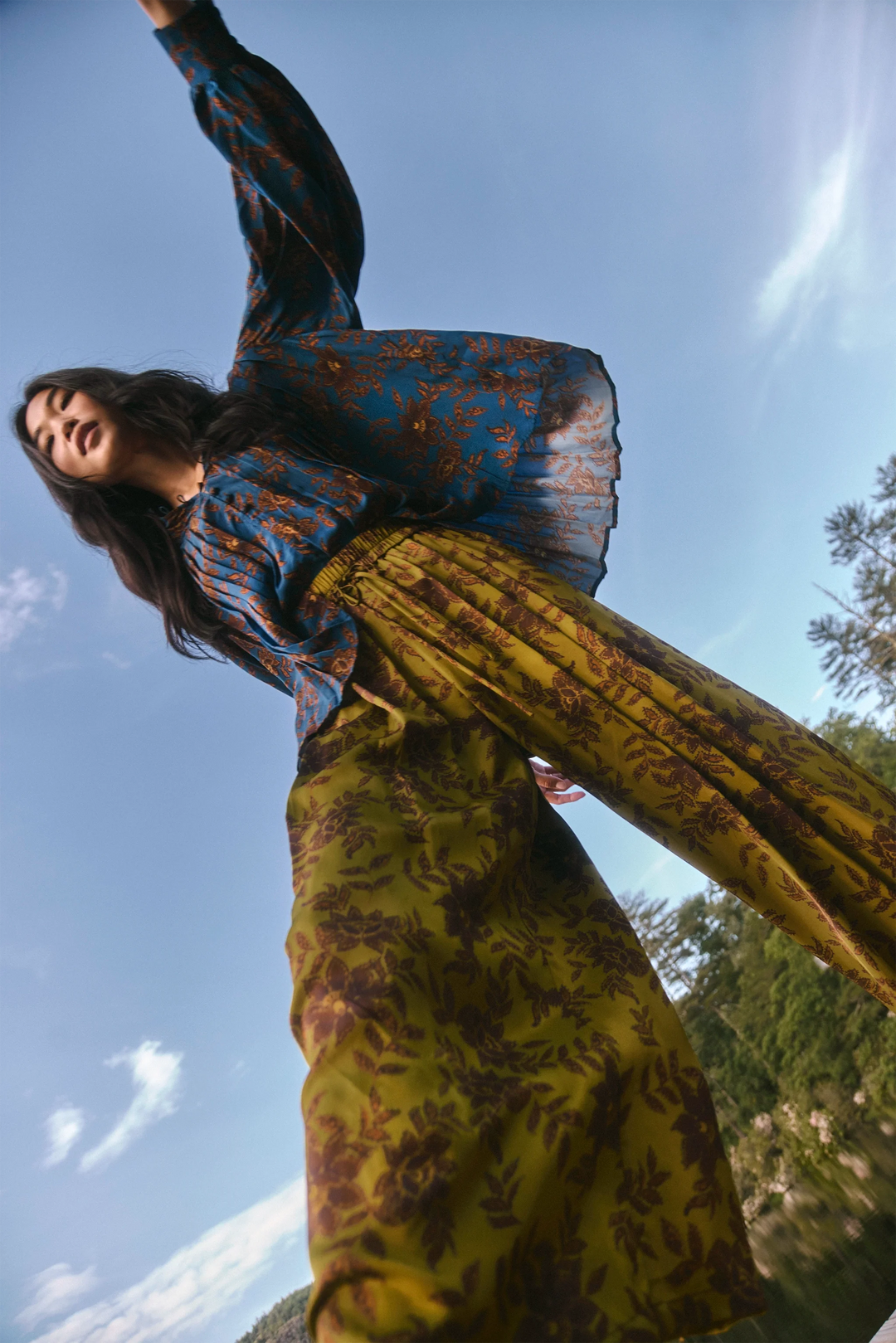 Whisper Pant | Wild Vine Lime