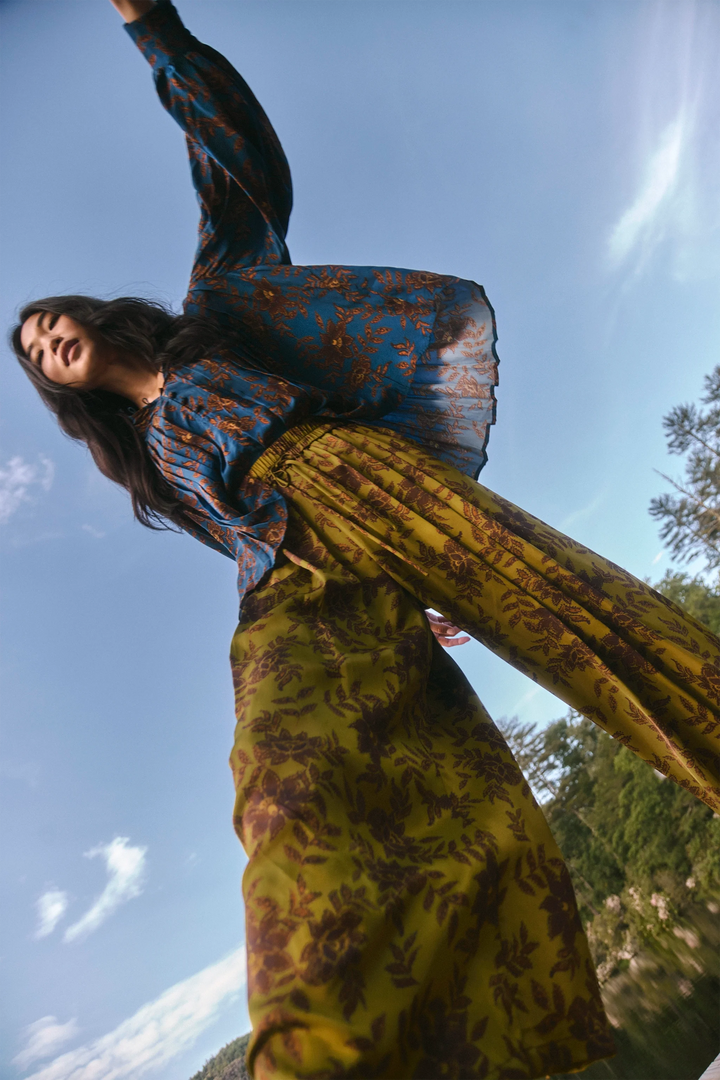Whisper Pant | Wild Vine Lime