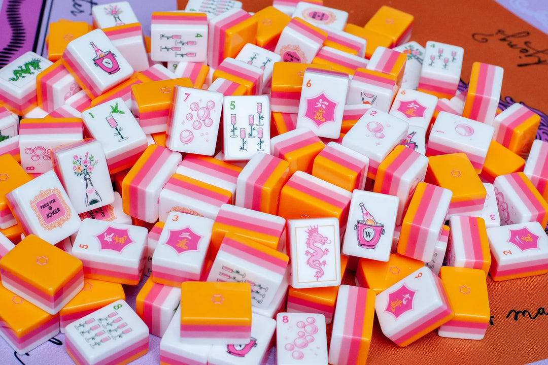 Bams & Bubbly Mahjong Tiles