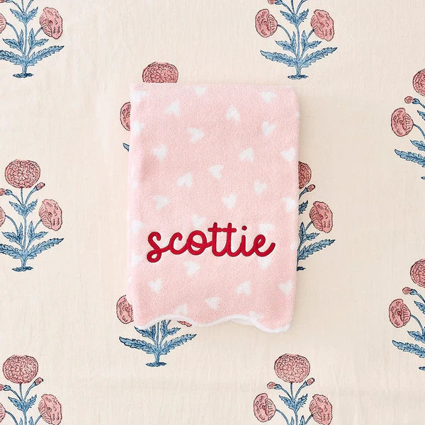 Weezie Patterned Scallop Bath Towel | + Colors