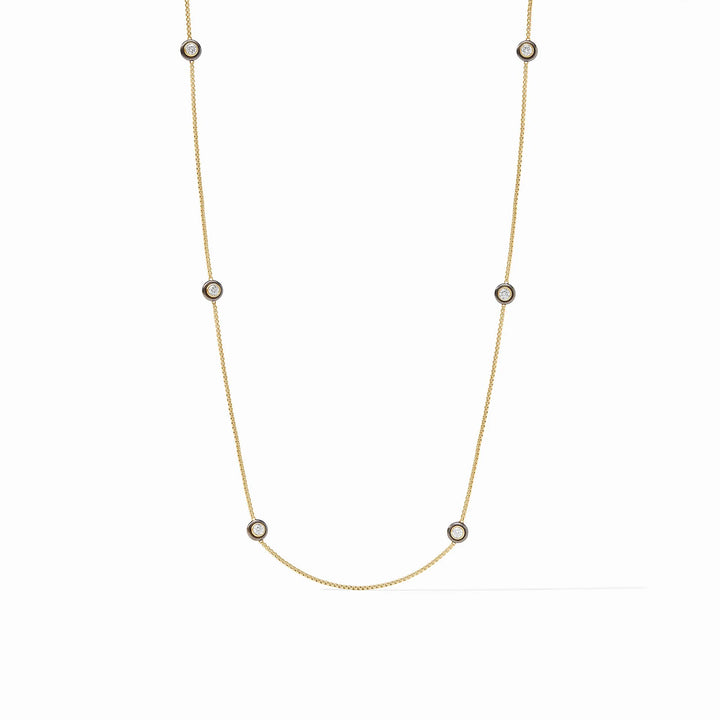 Tribeca Station Necklace | Cubic Zirconia