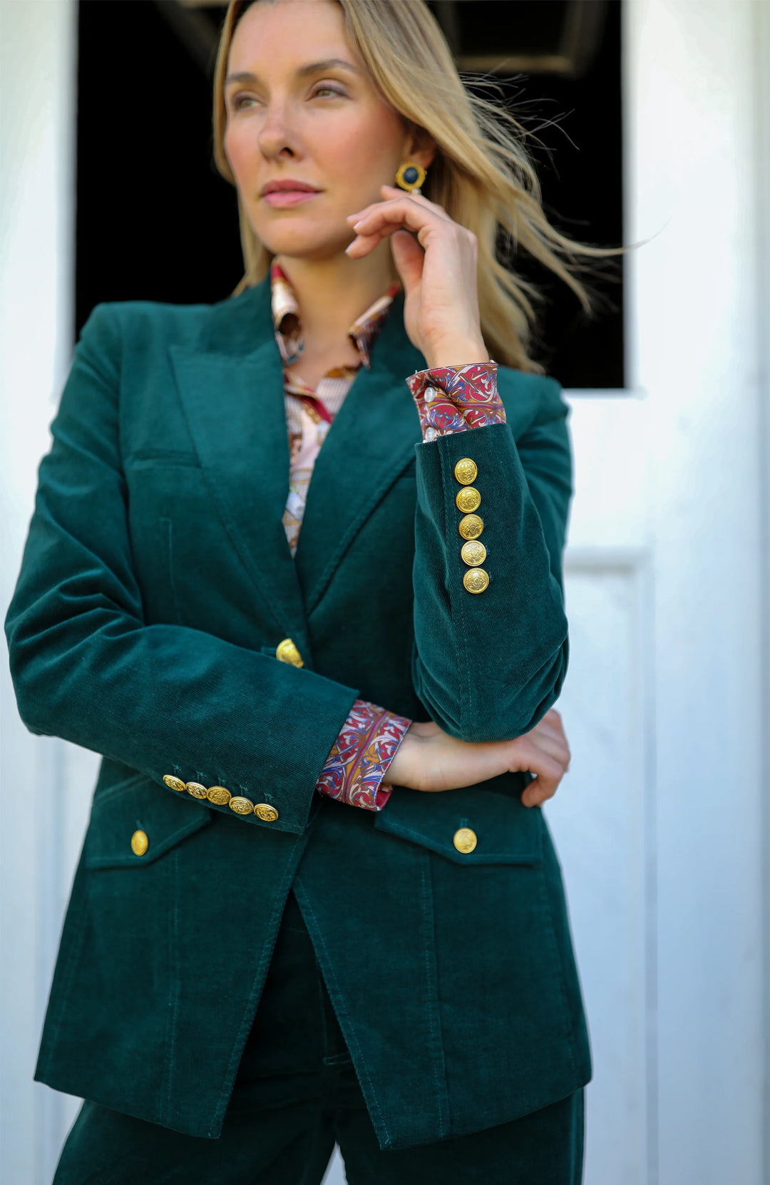 Goldie Corduroy Blazer | Ponderosa Pine