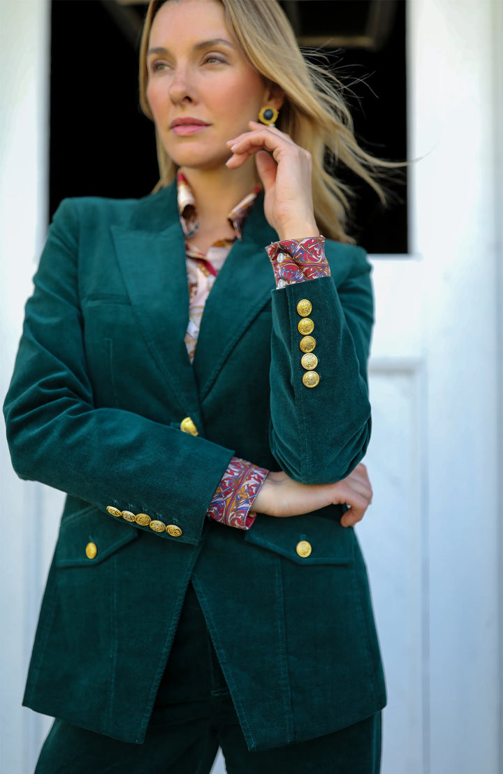 Goldie Corduroy Blazer | Ponderosa Pine