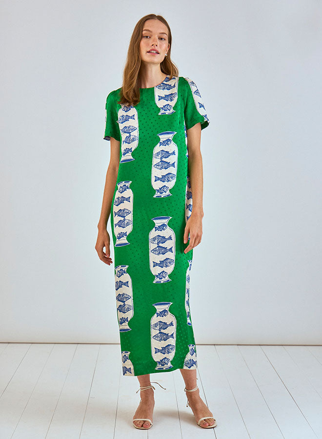 Valerie Dress | Herring Green