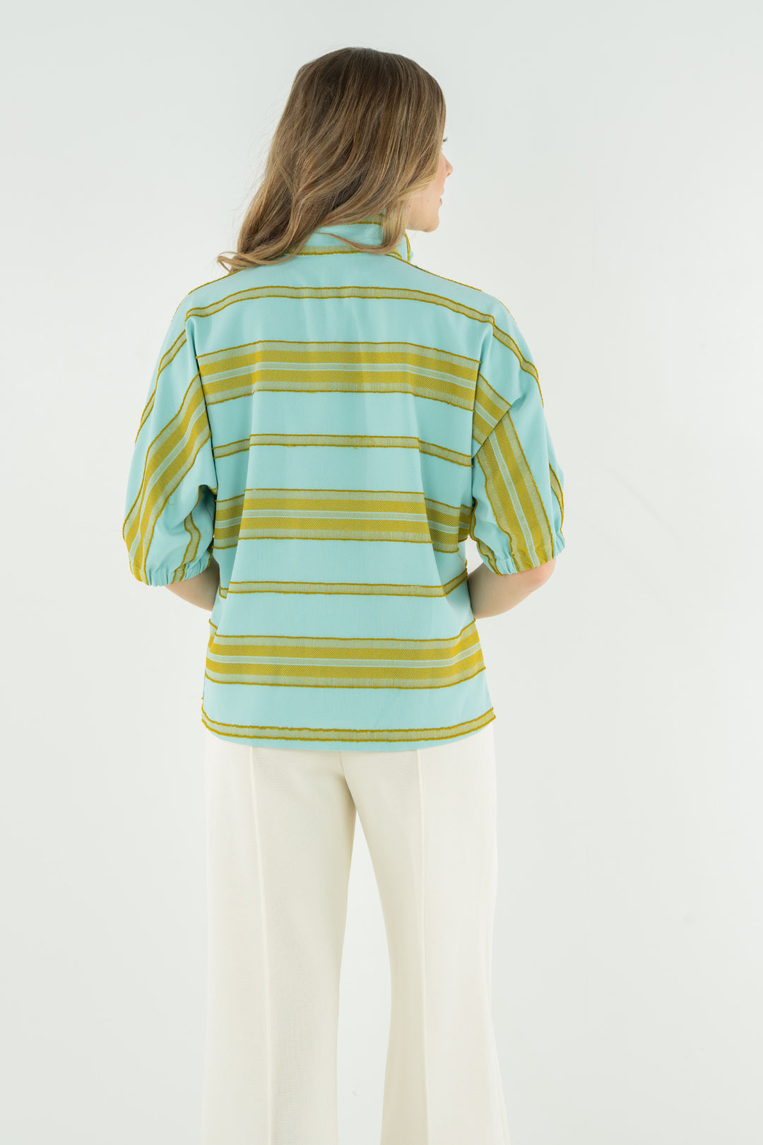 Bonny Top | Fringe Stripe