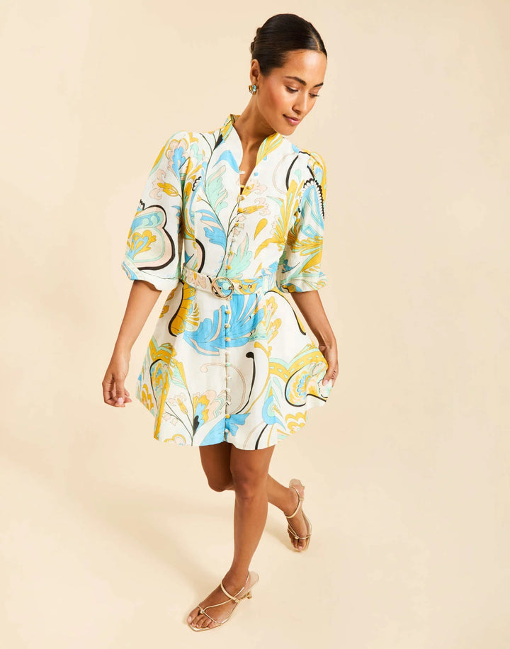 Valencia Mini Dress | Marble Rhapsody - Charlotte's Inc