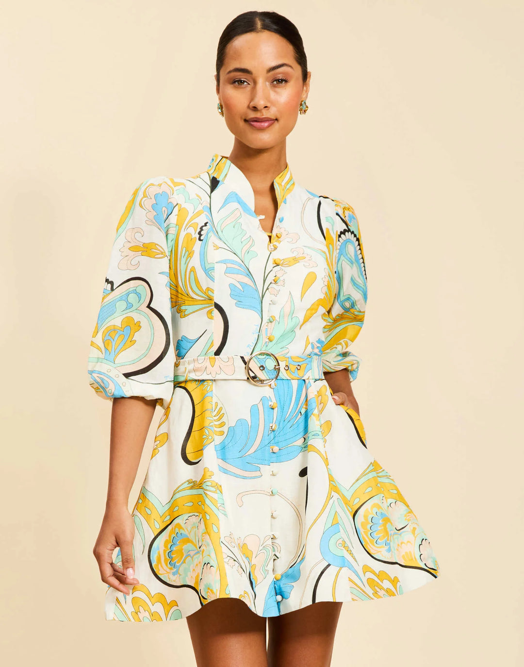 Valencia Mini Dress | Marble Rhapsody - Charlotte's Inc