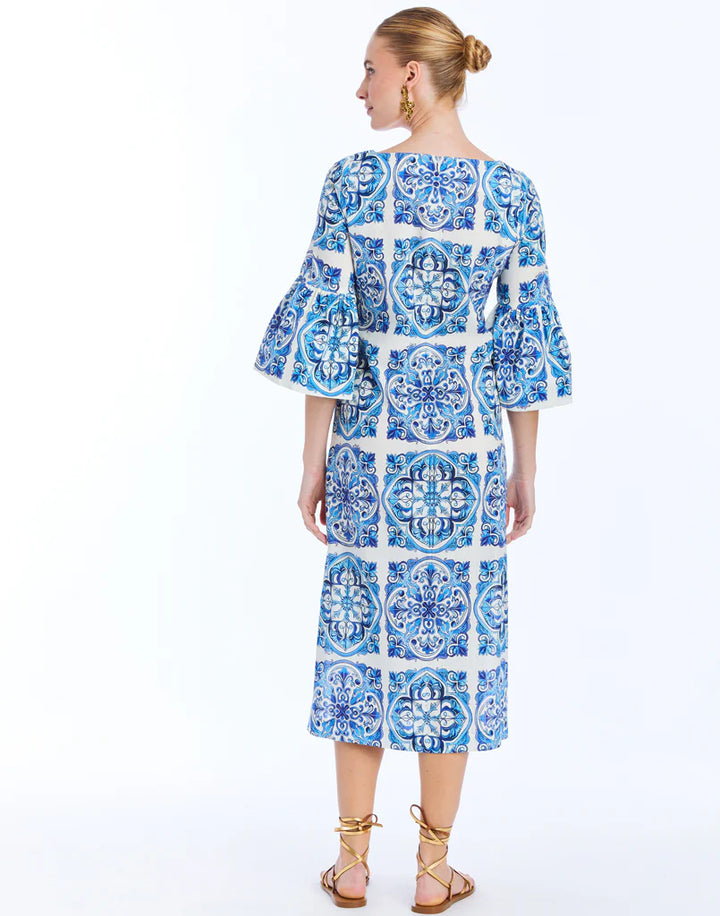 Vivienne Maxi Dress | Azulejo Blue