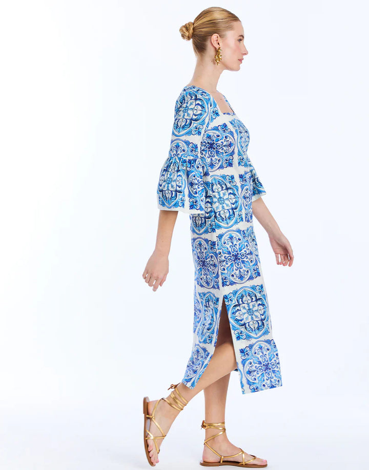 Vivienne Maxi Dress | Azulejo Blue