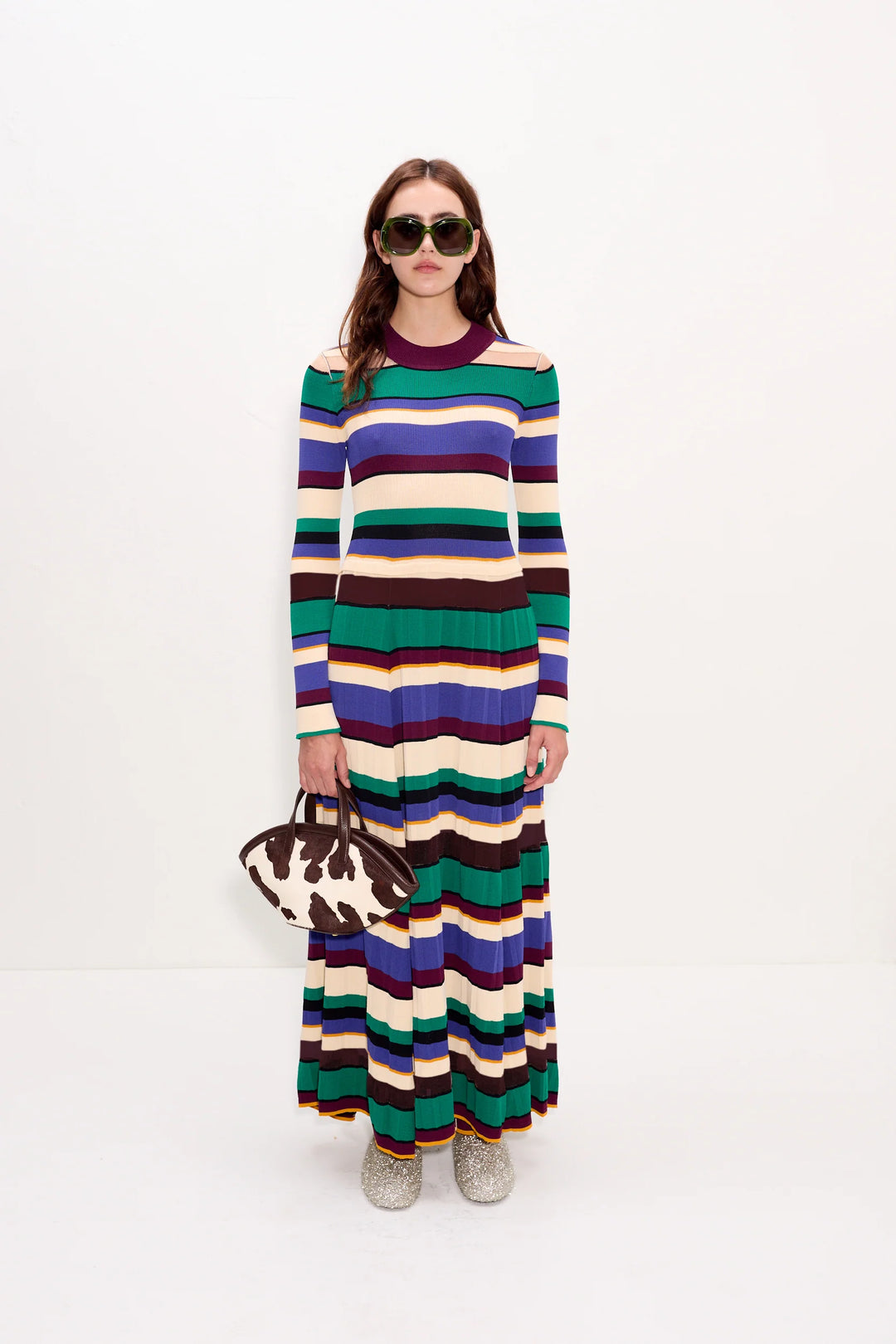 Sandrine Knit Dress | Tropical Multi
