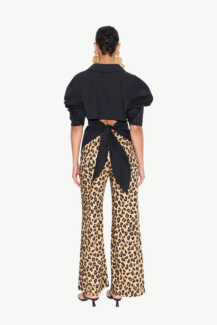 Loch Poplin Button Up | Black