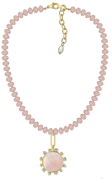 Semi Precious Odyssey Necklace | +Colors
