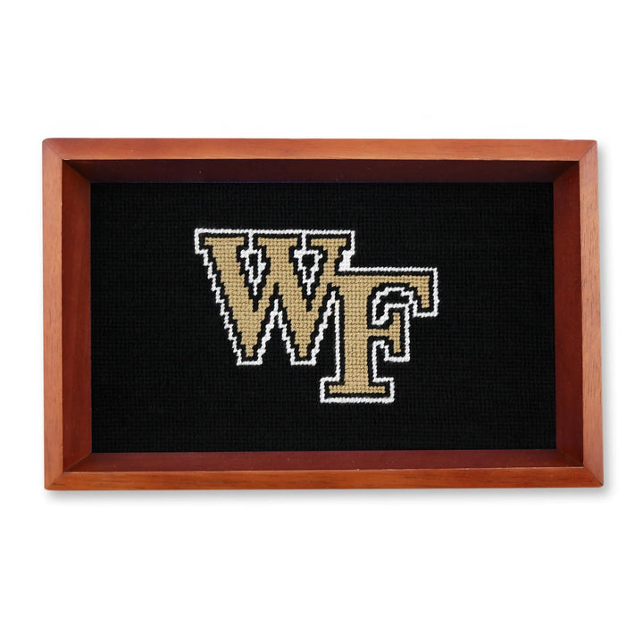 Needlepoint Valvet Tray | Wake Forest