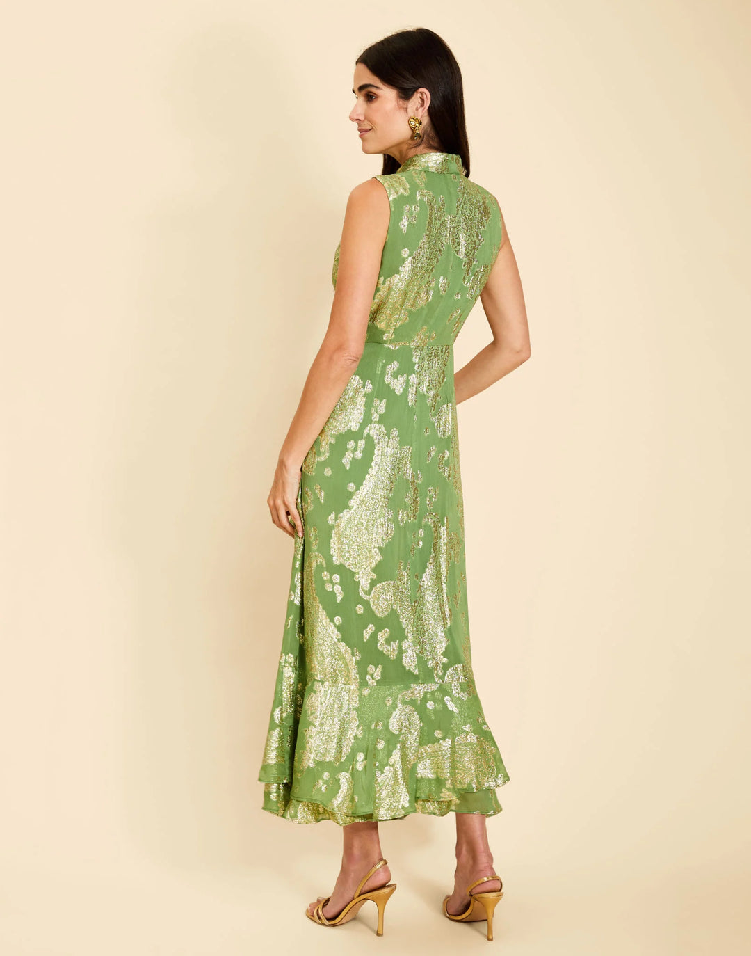 Waverly Midi Dress | Evergreen