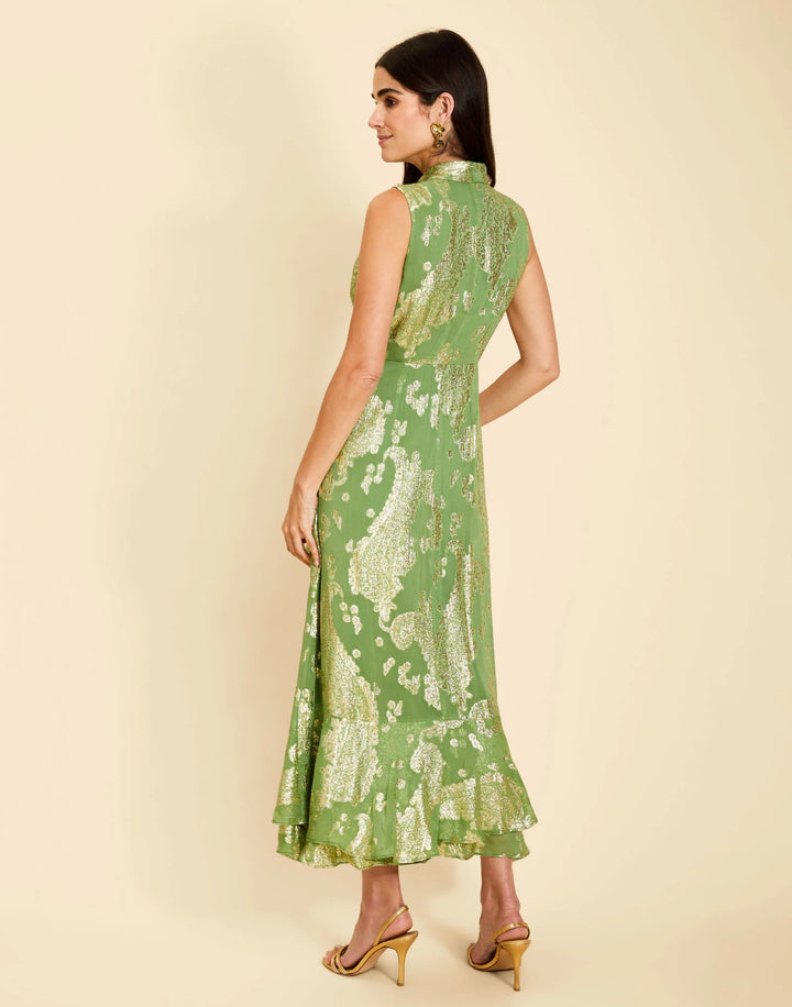 Waverly Midi Dress | Evergreen