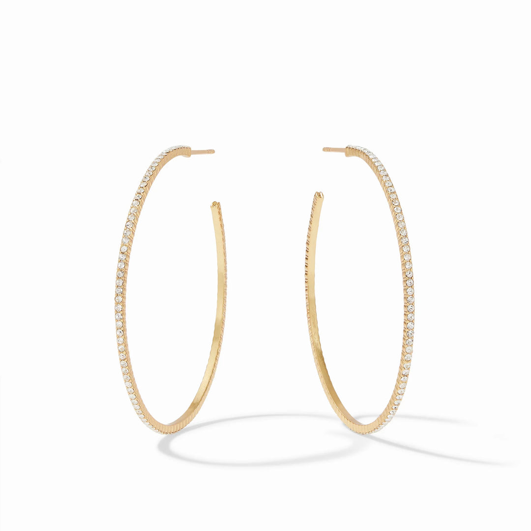 Windsor Hoop | Cubic Zirconia + Sizes