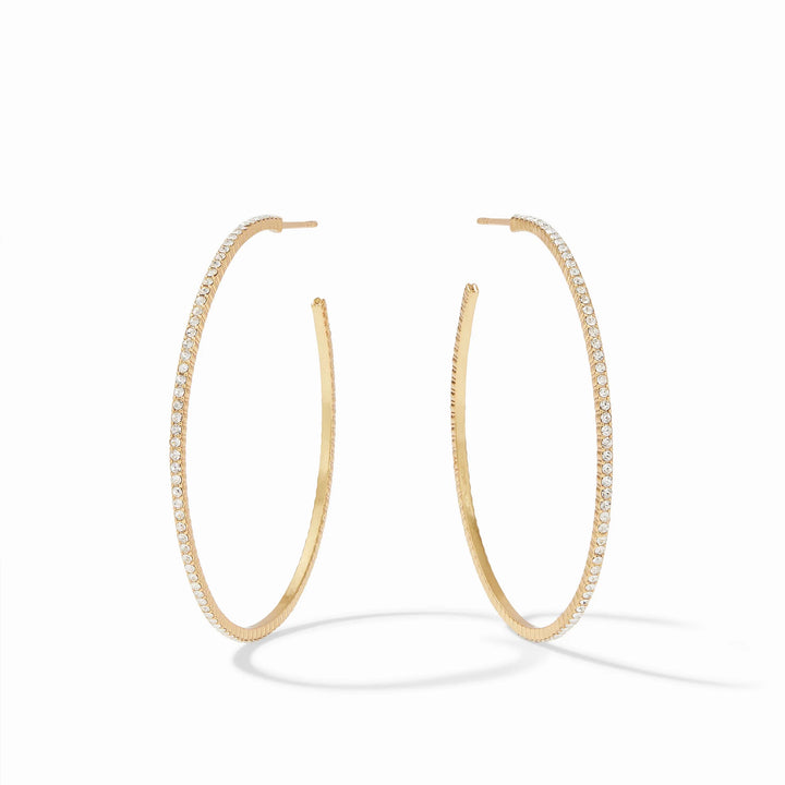Windsor Hoop | Cubic Zirconia + Sizes