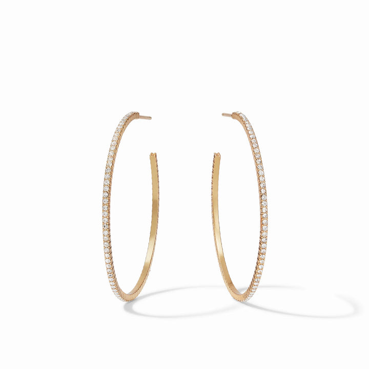 Windsor Hoop | Cubic Zirconia + Sizes