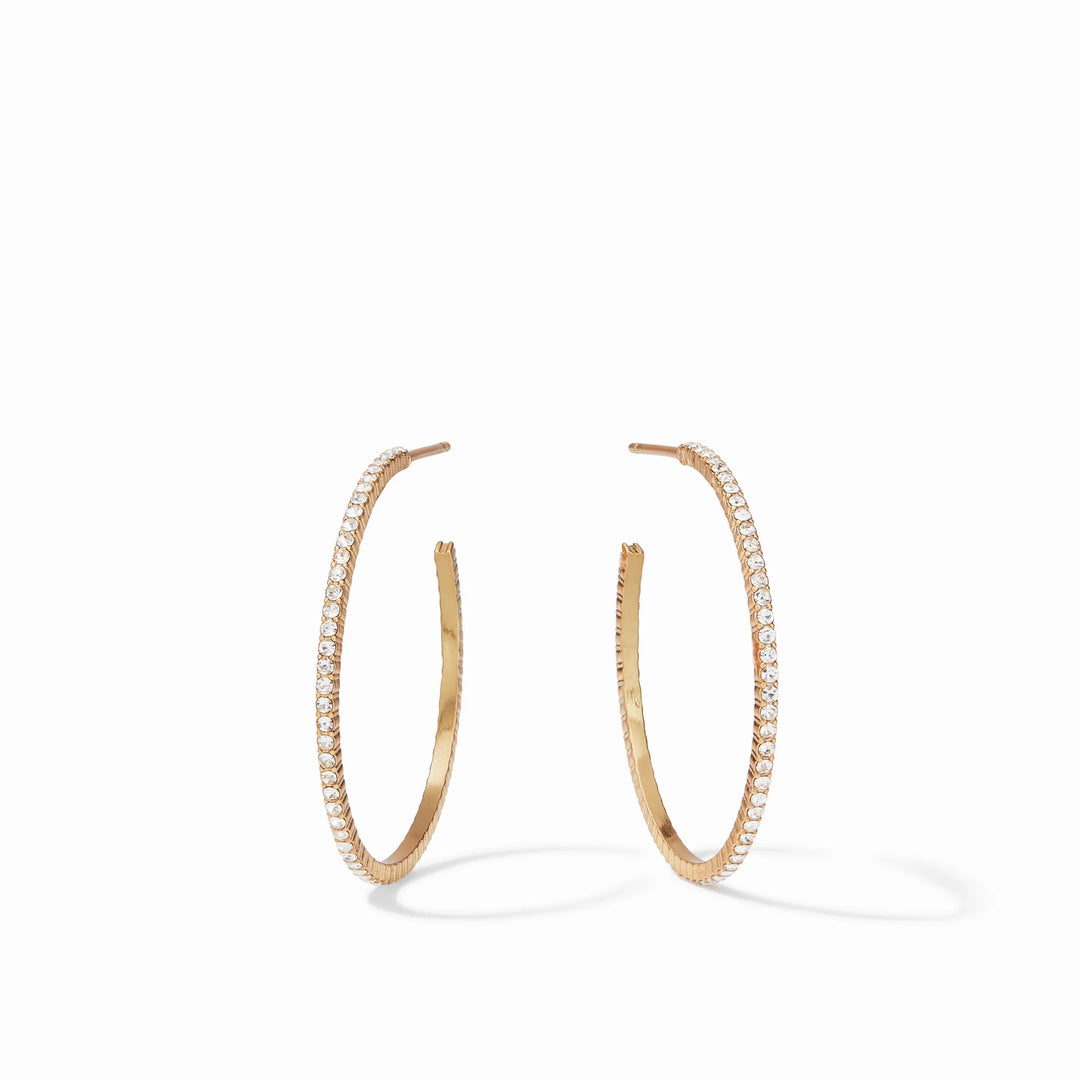 Windsor Hoop | Cubic Zirconia + Sizes