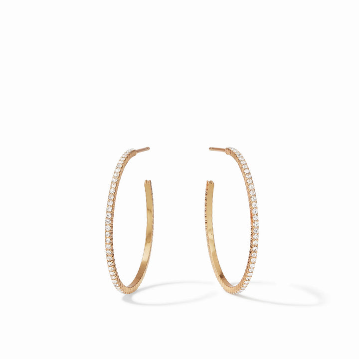 Windsor Hoop | Cubic Zirconia + Sizes