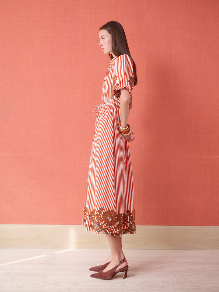 Banyan Puff Sleeve | Terracotta