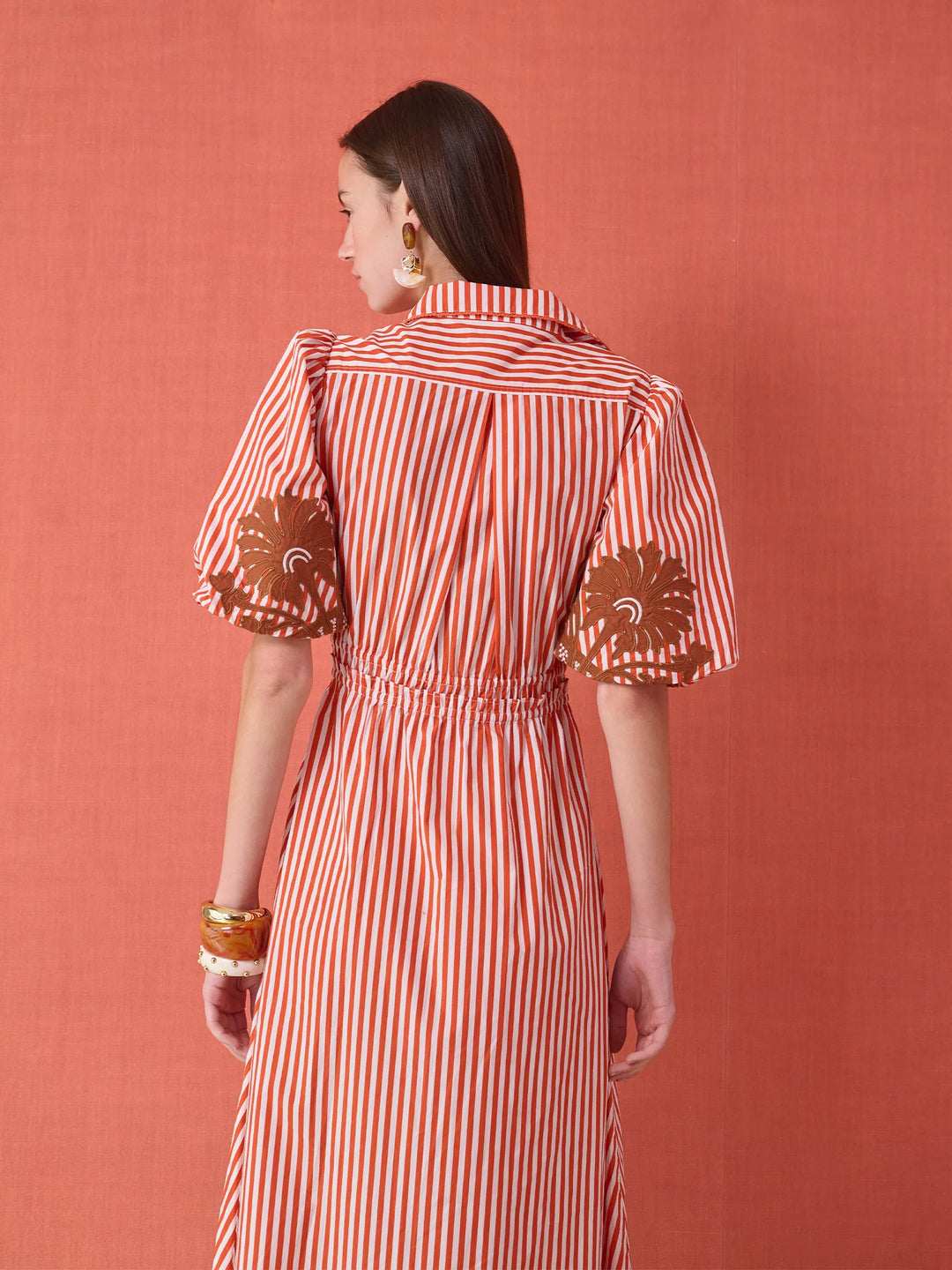 Banyan Puff Sleeve | Terracotta
