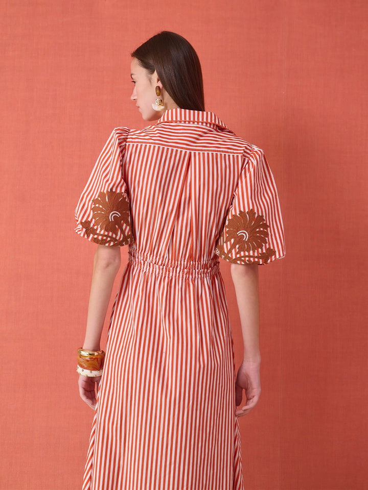 Banyan Puff Sleeve | Terracotta
