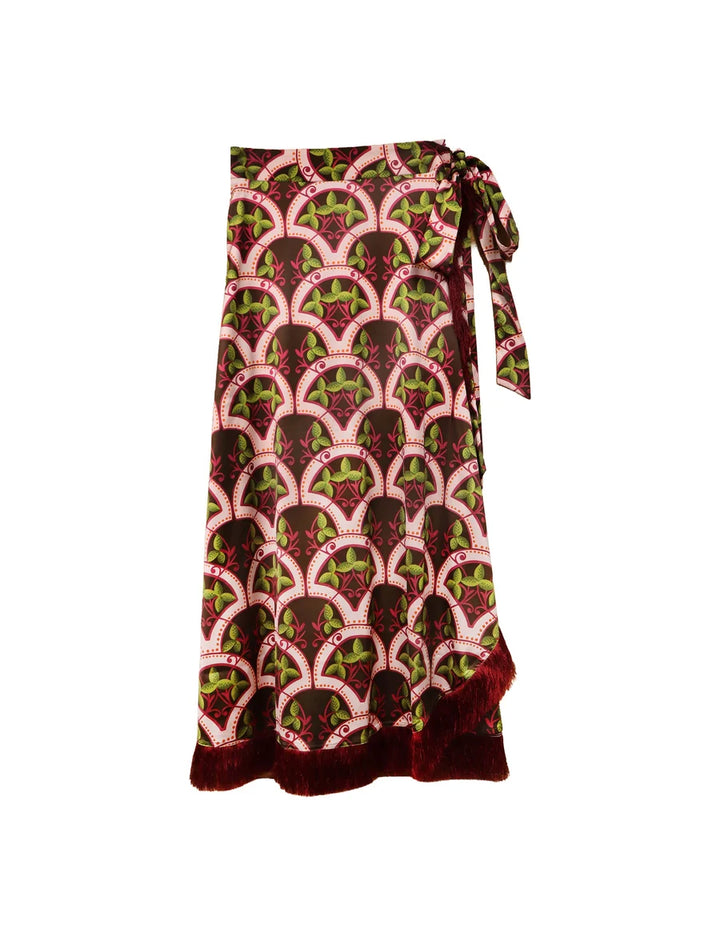 Cooper Wrap Skirt | Berry Vine