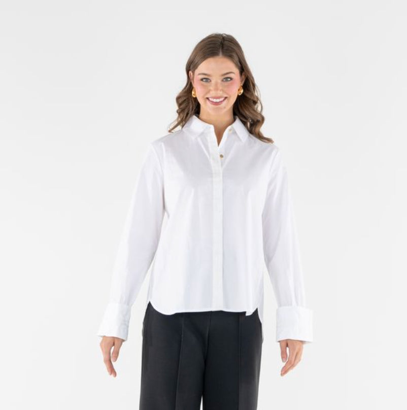 Classic Oxford Top | White